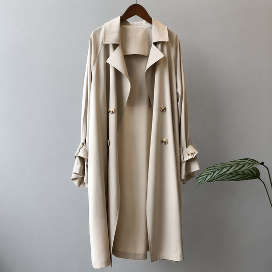 Katherine - Refined Longline Trench Coat