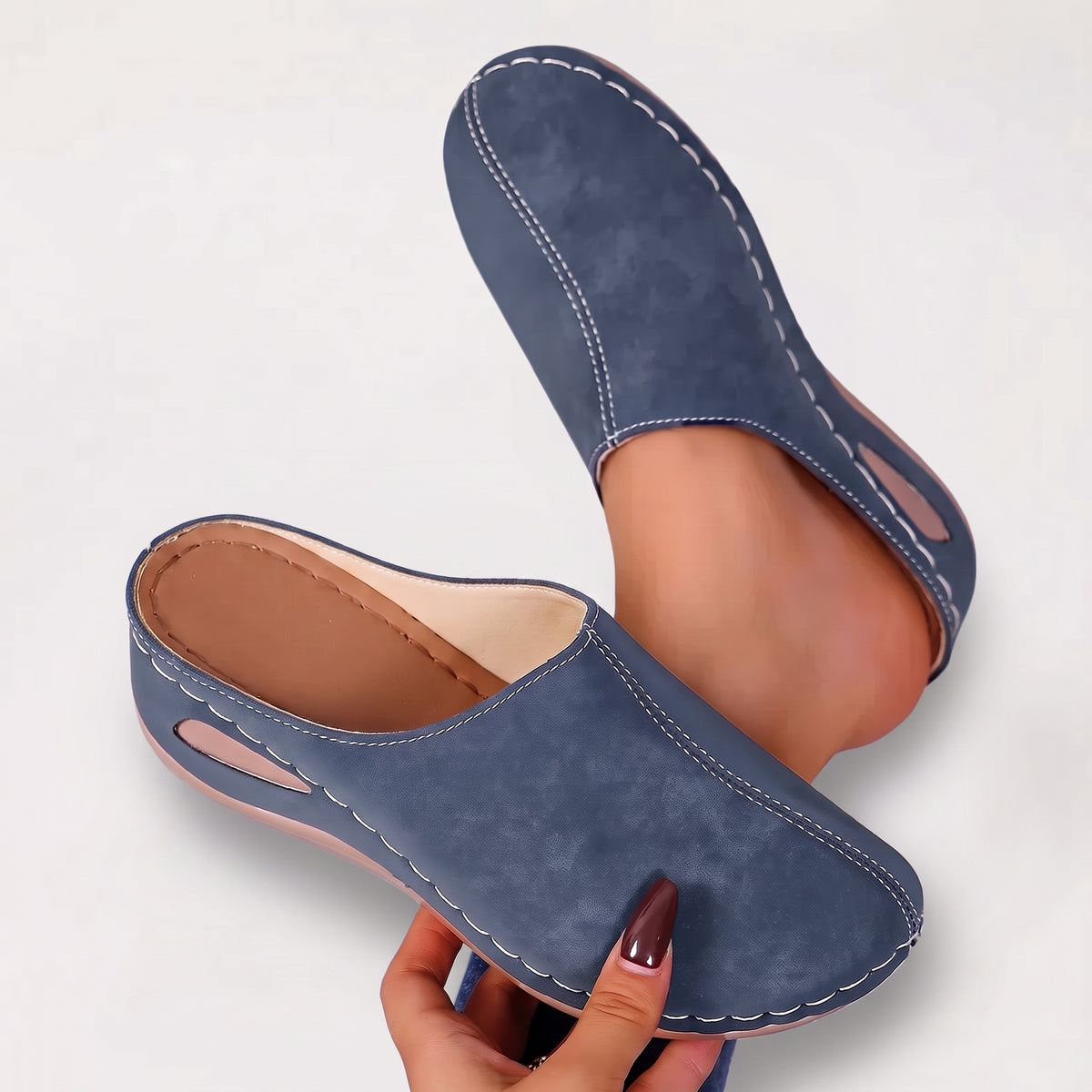 Unlined Orthopedic Slippers Colleen