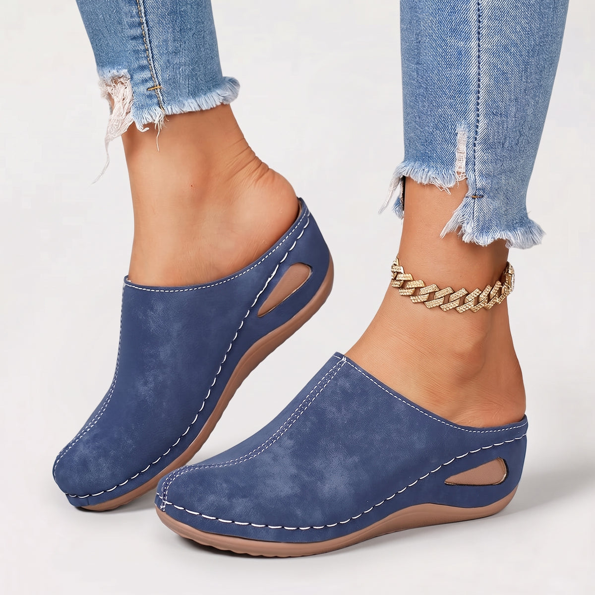 Unlined Orthopedic Slippers Colleen