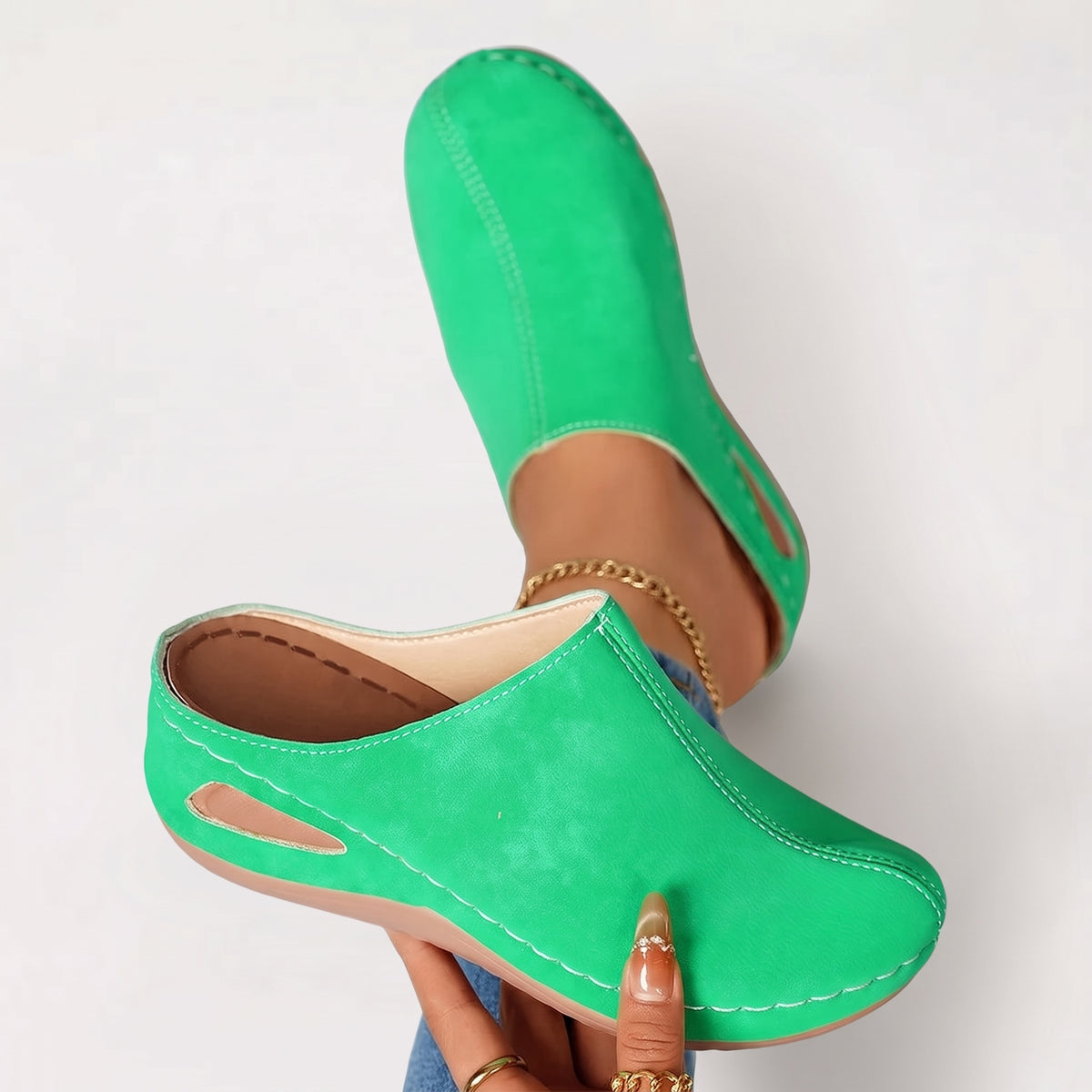 Unlined Orthopedic Slippers Colleen