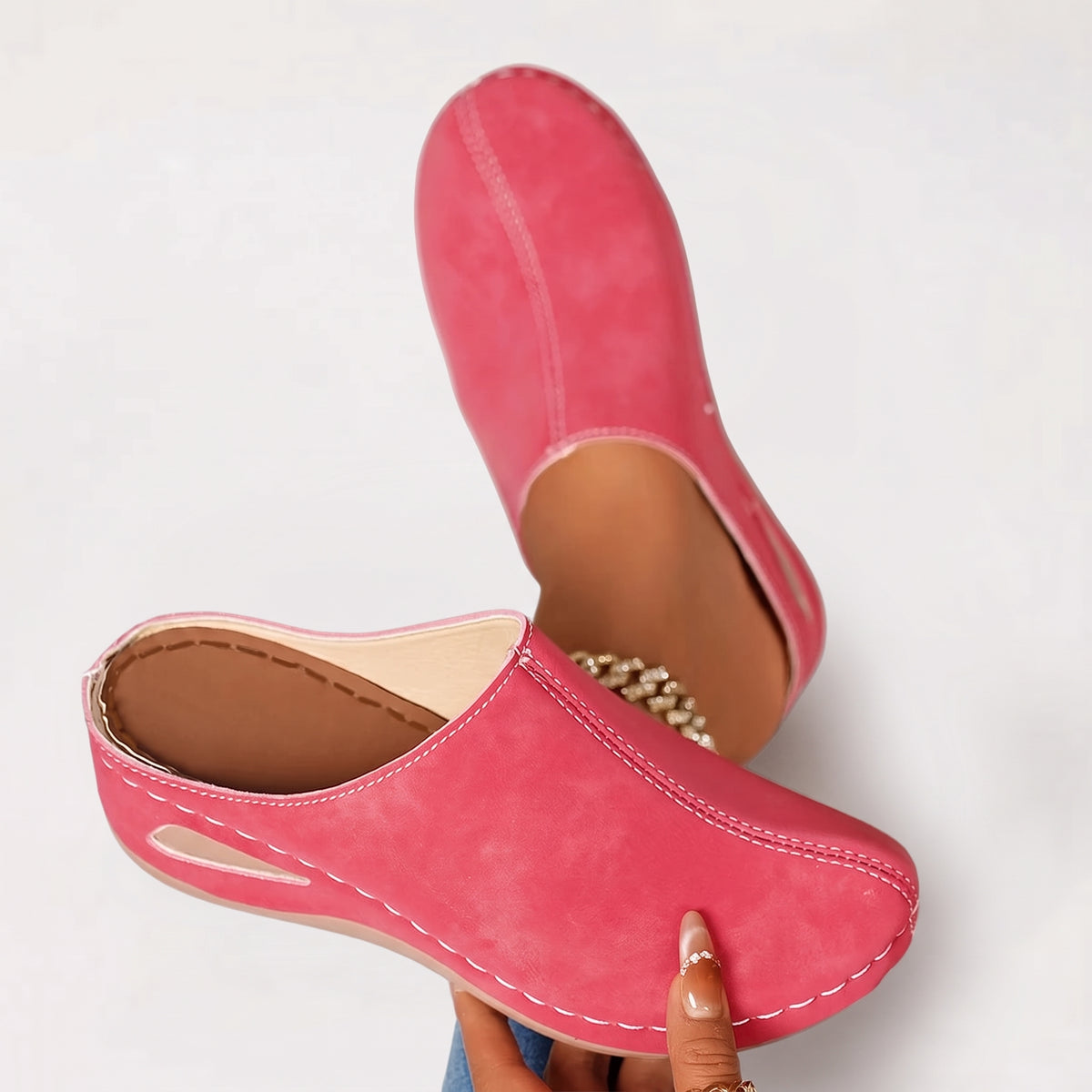 Unlined Orthopedic Slippers Colleen