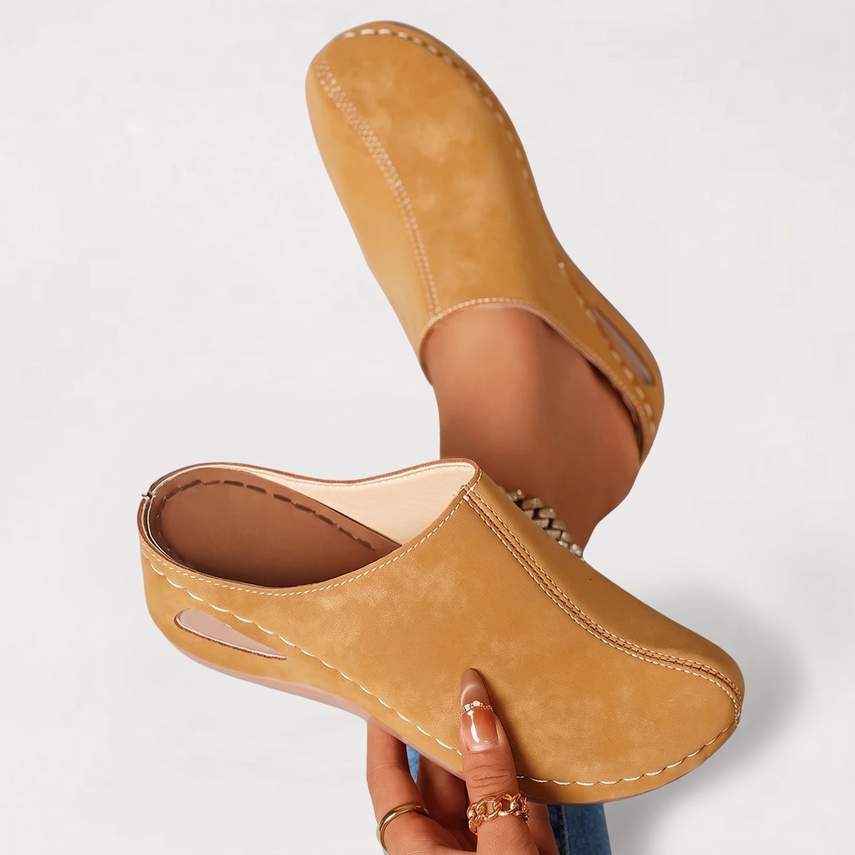 Unlined Orthopedic Slippers Colleen