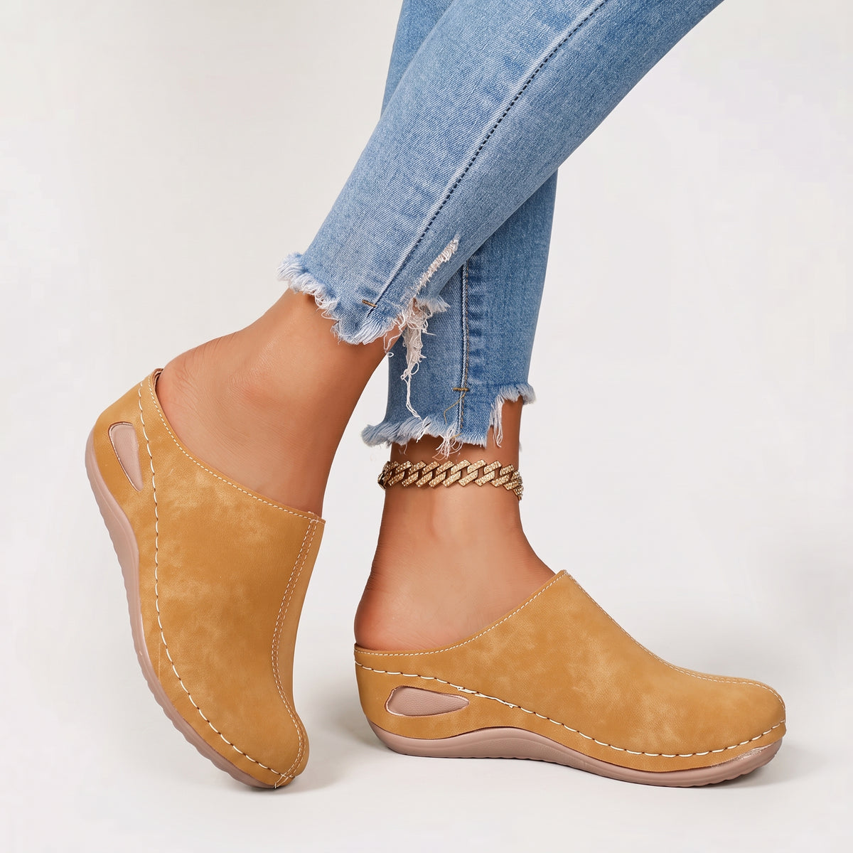 Unlined Orthopedic Slippers Colleen