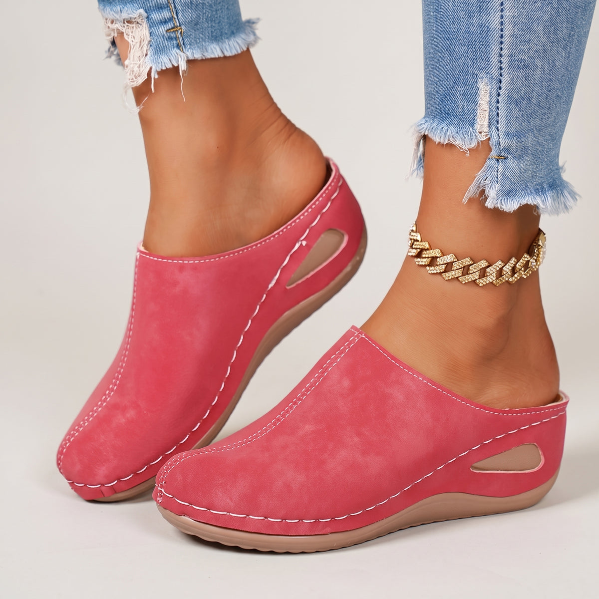 Unlined Orthopedic Slippers Colleen