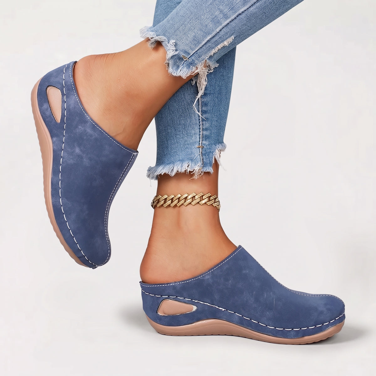 Unlined Orthopedic Slippers Colleen