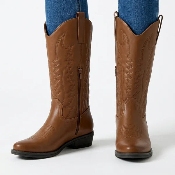 Dakota - Western Mid-Calf Boots