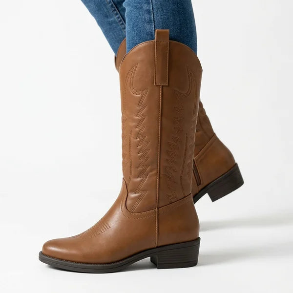 Dakota - Western Mid-Calf Boots