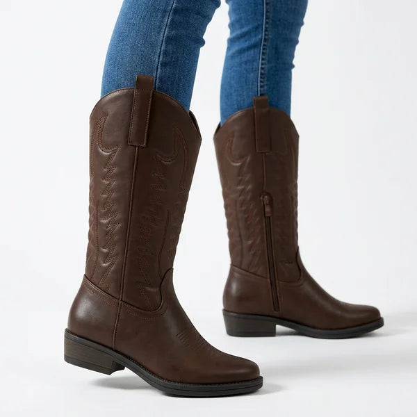 Dakota - Western Mid-Calf Boots
