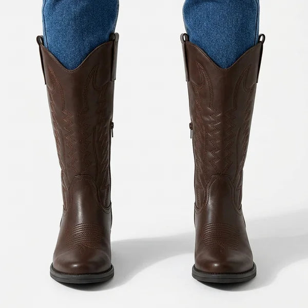Dakota - Western Mid-Calf Boots