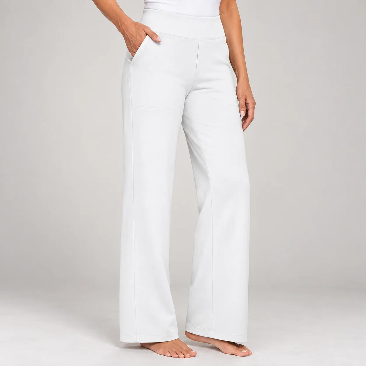 Joan - Wide-Leg Stretch Pants