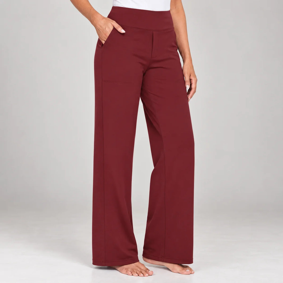 Joan - Wide-Leg Stretch Pants