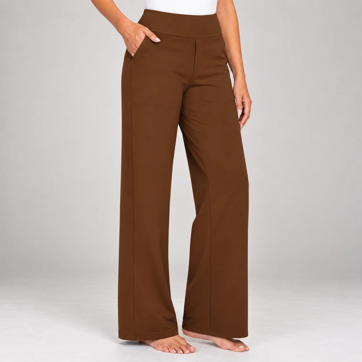 Joan - Wide-Leg Stretch Pants