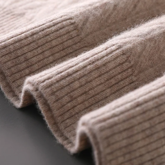 Elias | Slim Cashmere Blend Sweater - view 3