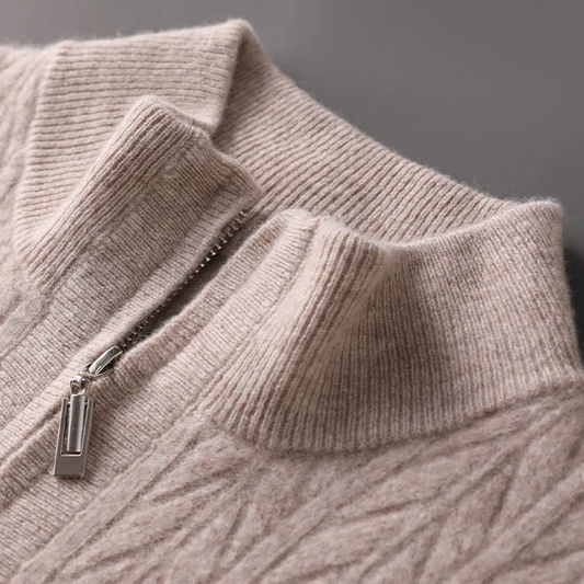 Elias | Slim Cashmere Blend Sweater - view 2